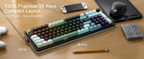 Redragon K686 HE Rapid Trigger Gaming 98 Keys 8K Wired Mechanical Keyboard,Next-Gen UltraMag 100% POM Silky Magnetic Switch