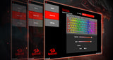 Redragon K515 Shiva Wired RGB Membrane Gaming Keyboard, 98 Keys Mechanical-Feel Keyboard w/Smooth Linear Switch