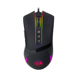 Redragon M712 RGB Gaming Mouse Wired 10000 DP RGB LED Backlit MMO PC Gaming Mouse Ambidextrous Macro Programmable Computer Mice