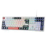 Redragon K668 RGB Gaming Keyboard, 108 Keys Wired Mechanical Keyboard w/Extra 4 Hotkeys Upgraded Hot-swappable Socket,Red Switch