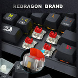 REDRAGON SMD RGB MX Switch 3Pin Clicky Linear Tactile Silent Red Blue Black Brown Purple Switche For Backlit Mechanical Keyboard