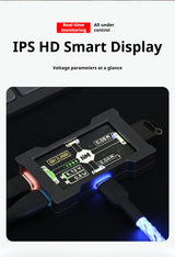 HMLAB ZNEO Gaming USB Hub - 2-to-3 Port, 8K Hz, Independent Power, With Screen, Trendy for Gaming Ambience Desk Setup