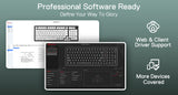 Redragon K686 HE Rapid Trigger Gaming 98 Keys 8K Wired Mechanical Keyboard,Next-Gen UltraMag 100% POM Silky Magnetic Switch