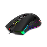 Redragon M712 RGB Gaming Mouse Wired 10000 DP RGB LED Backlit MMO PC Gaming Mouse Ambidextrous Macro Programmable Computer Mice