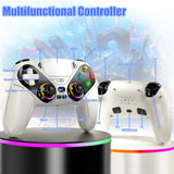 RGB Wireless Gamepad,For Playstation 5/PS5 Controller,With Turbo Dual Sense Vibrate Programming 3D Gaming Controller Console