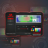 Redragon K668 RGB Gaming Keyboard, 108 Keys Wired Mechanical Keyboard w/Extra 4 Hotkeys Upgraded Hot-swappable Socket，Red Switch