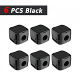 iLMH Non-magnetic Strong Cable Clips Adjustable Cord Holder, Adhesive Under Desk Mgmt Organizer, Home Office Car Wall Desktop