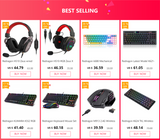 Redragon M712 RGB Gaming Mouse Wired 10000 DP RGB LED Backlit MMO PC Gaming Mouse Ambidextrous Macro Programmable Computer Mice