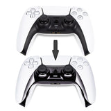 Chrome Black Glossy Chrome DIY Replacement Controller Shell for PS5 Custom Plates Cover Compatible Upgrade For PS5 Slim