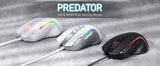 Redragon M612 RGB Gaming 8000 DPI Wired Optical Gamer Mouse 9 Programmable Buttons & 5 Backlit Modes
