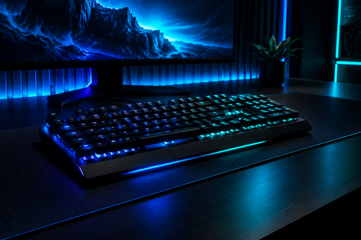 Gaming Keyboard Banner